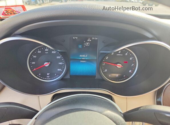 55SWF8EB7KU292475 2019 MERCEDES-BENZ C Black Instrument cluster view