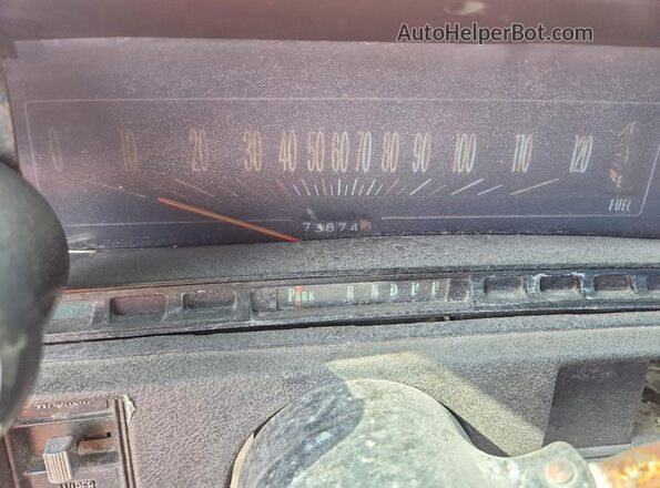 136800K206980 1970 CHEVROLET EL Красный Вид задних сидений