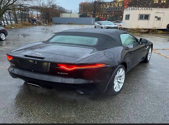SAJDD5GX0LCK69156 2020 JAGUAR F-TYPE Black წინა ხედი