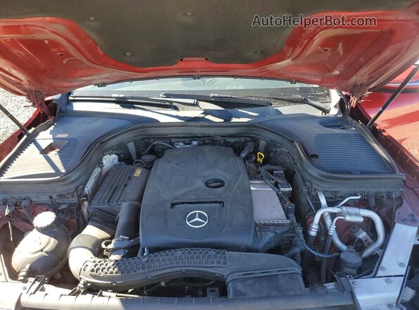 WDC0G4KBXGF016791 2016 MERCEDES-BENZ GLC-CLASS Red VIN sticker view
