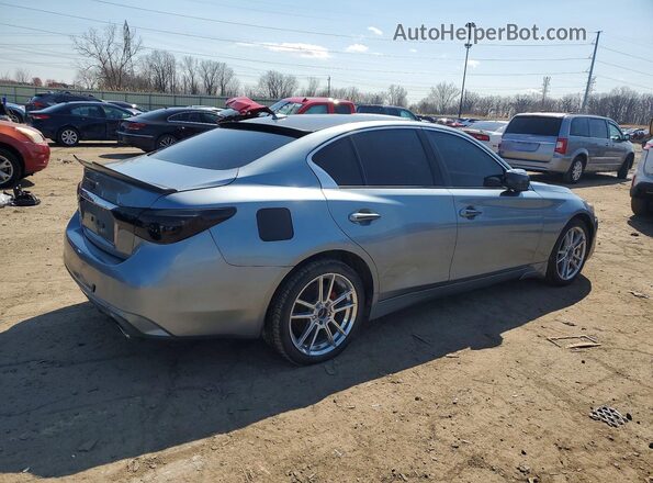 JN1EV7AR1KM558323 2019 INFINITI Q50 Синий 