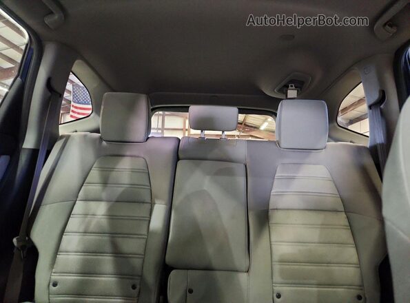 7FARW2H54JE016842 2018 HONDA CR-V Синий Вид задней части салона