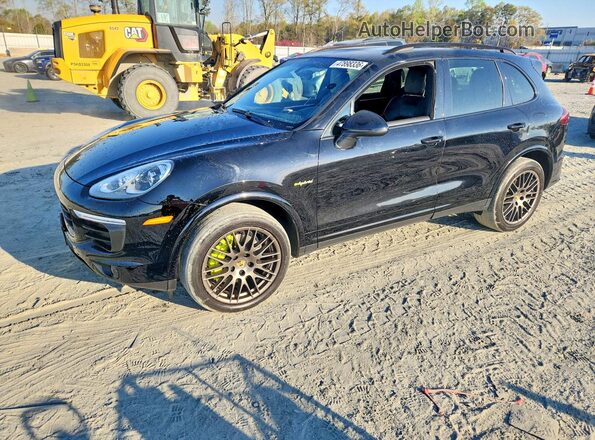 WP1AE2A29JLA72783 2018 PORSCHE CAYENNE Черный Задняя левая четверть