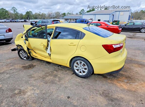 KNADM4A32G6681854 2016 KIA RIO Yellow 