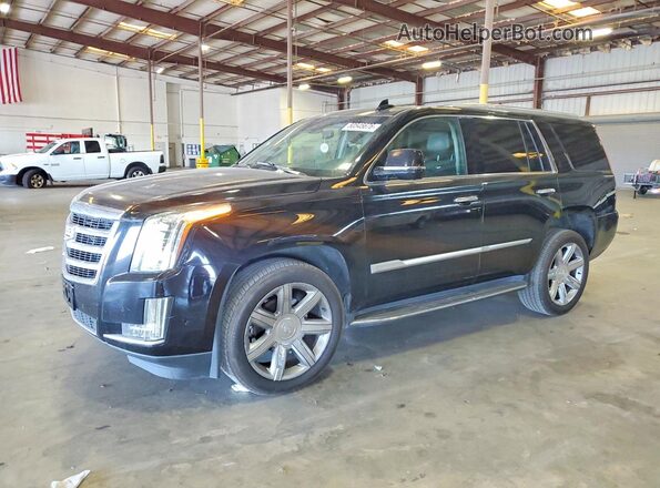 1GYS4BKJ7JR395770 2018 CADILLAC ESCALADE Black Հետևի ձախ