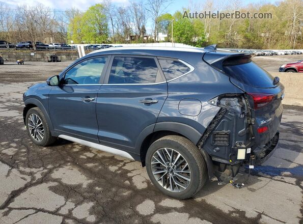 KM8J3CAL9MU406780 2021 HYUNDAI TUCSON Серый Задняя правая четверть