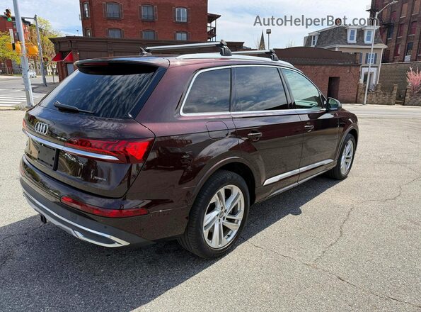 WA1LXAF70LD001045 2020 AUDI Q7 Фиолетовый Передняя правая четверть