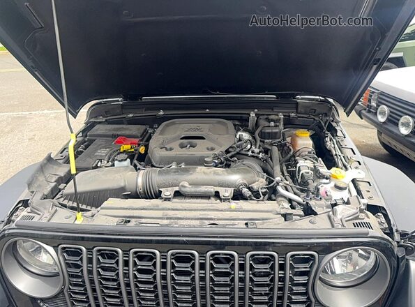 1C4PJXDN5SW643261 2025 JEEP WRANGLER Black Вид панелі приладів
