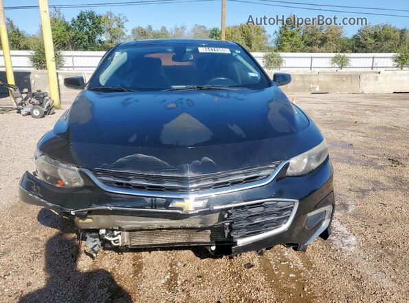 1G1ZD5ST1JF132160 2018 CHEVROLET MALIBU Black 
