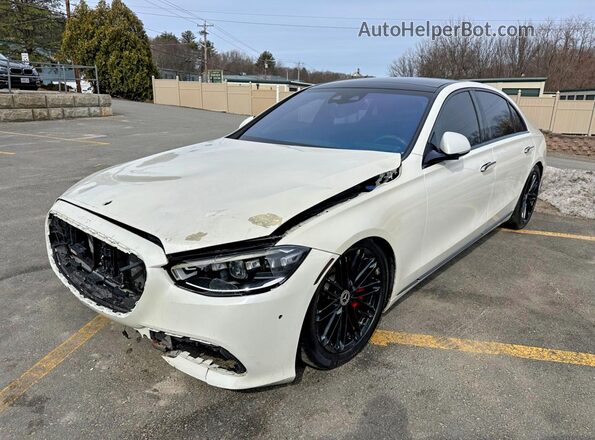 W1K6G7GB4MA017329 2021 MERCEDES-BENZ S-CLASS Белый 