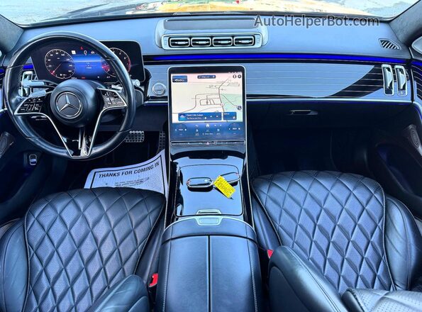 W1K6G7GB8NA100778 2022 MERCEDES-BENZ S Черный 