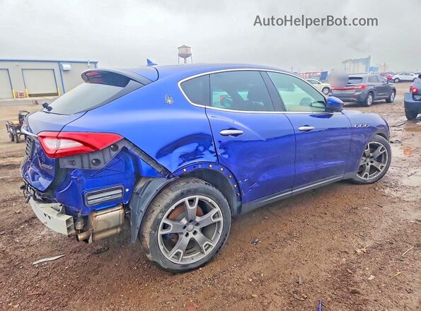 ZN661XUA1JX270526 2018 MASERATI LEVANTE Blue Przód prawy