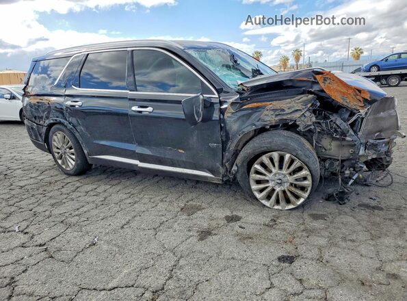 KM8R54HEXLU120672 2020 HYUNDAI PALISADE Black Դիմացի տեսք