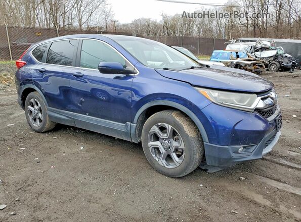 2HKRW2H5XHH654116 2017 HONDA CRV Blue 