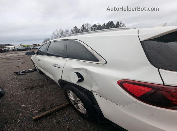 5XYPGDA55KG433404 2019 KIA SORENTO White Rear right