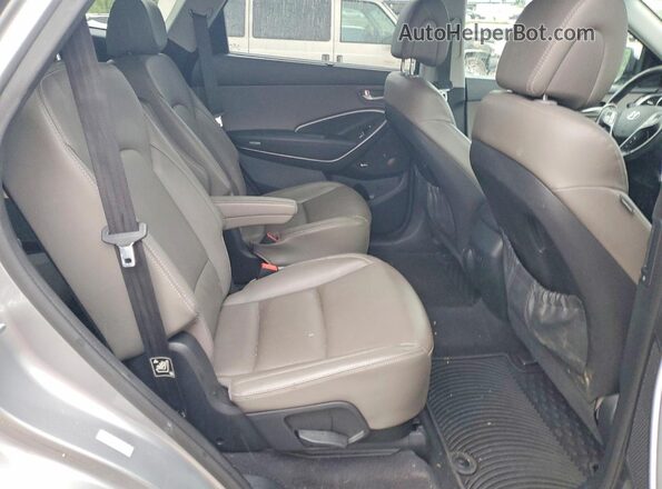 KM8SRDHF5GU158640 2016 HYUNDAI SANTA FE Silver Widok wnętrza z tyłu