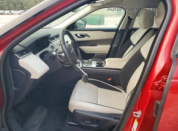 SALYB2RV6JA769923 2018 LAND ROVER RANGE Red წინა პანელის ხედი