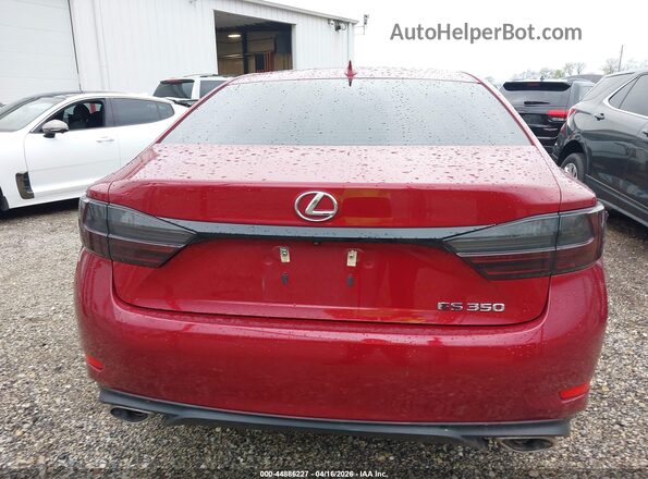 58ABK1GG0GU017903 2016 LEXUS ES 350 Red 