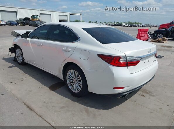 58ABK1GG2HU073598 2017 LEXUS ES 350 White Trasero izquierdo
