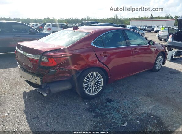 58ABK1GG6HU076312 2017 LEXUS ES 350 Красный Задняя правая четверть