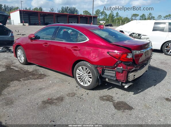 58ABK1GG6HU076312 2017 LEXUS ES 350 Красный Задняя левая четверть