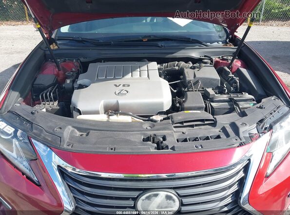 58ABK1GG6HU076312 2017 LEXUS ES 350 Красный Вид сзади