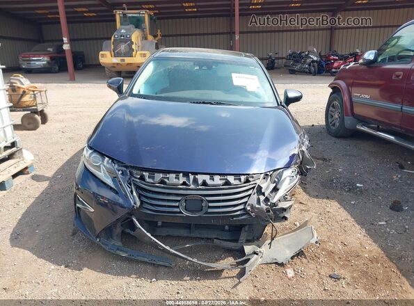 58ABK1GG8HU074612 2017 LEXUS ES 350 Dark Blue Widok zestawu wskaźników