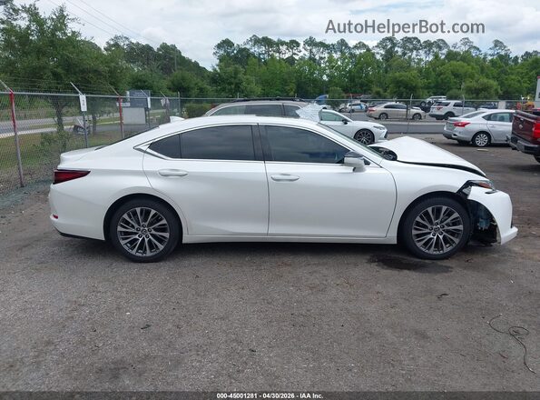 58ABZ1B10KU033896 2019 LEXUS ES 350 White Vista interior trasera