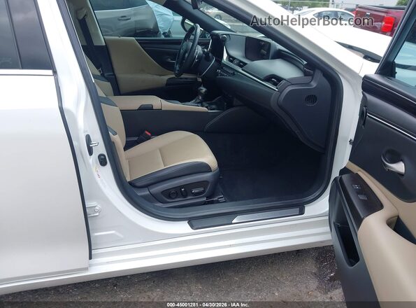 58ABZ1B10KU033896 2019 LEXUS ES 350 White Vista interior delantera