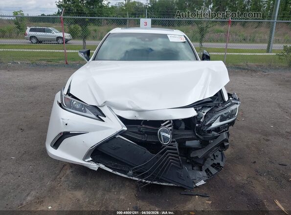 58ABZ1B10KU033896 2019 LEXUS ES 350 White Vista del cuadro de instrumentos