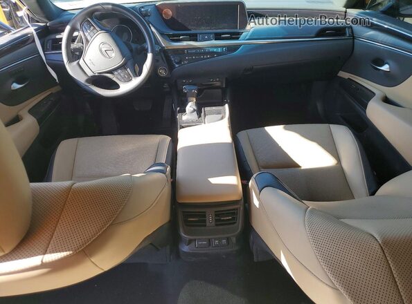 58ABZ1B19KU010908 2019 LEXUS ES White Dashboard view