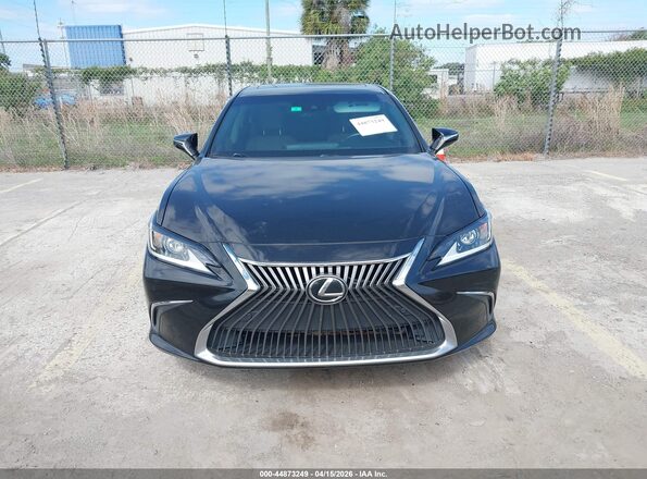 58AD11D14MU004739 2021 LEXUS ES 250 Black Instrument cluster view