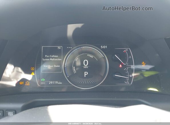 58ADA1C15RU042618 2024 LEXUS ES 300H White Widok tylnych siedzeń