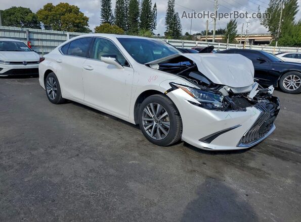 58ADZ1B10LU062986 2020 LEXUS ES White Przód prawy