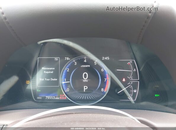 58ADZ1B10LU063989 2020 LEXUS ES 350 Blue 