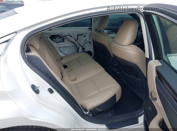 58ADZ1B12LU075240 2020 LEXUS ES 350 Белый Вид задних сидений
