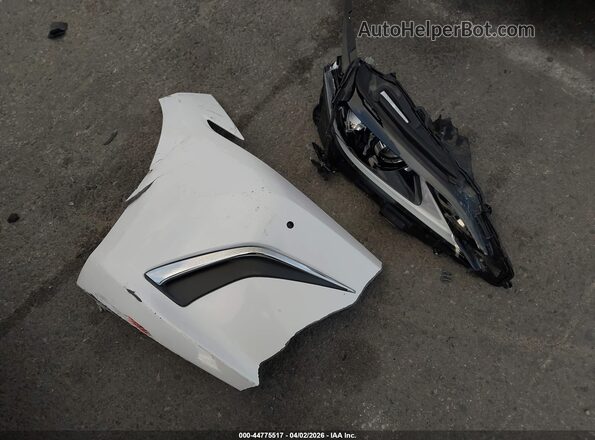 58ADZ1B12MU089205 2021 LEXUS ES 350 White Вид щитка приладів