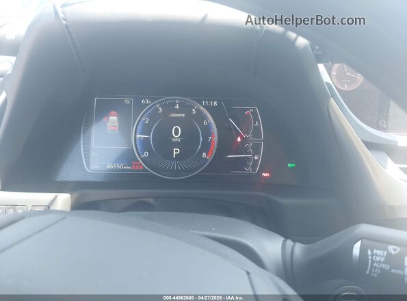 58ADZ1B18LU058216 2020 LEXUS ES 350 Black Vista de los asientos traseros