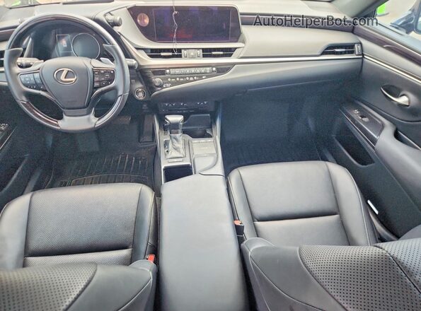 58ADZ1B18LU060077 2020 LEXUS ES Black Առջևի վահանակի տեսք