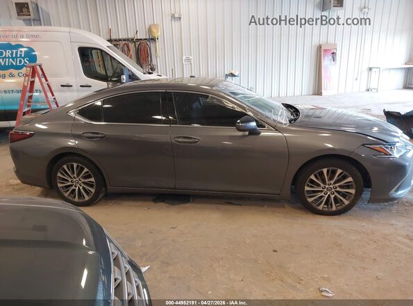 58ADZ1B1XMU087346 2021 LEXUS ES 350 Gray Սալոնի հետևի տեսք