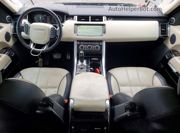 SALWV2FE4HA173867 2017 LAND ROVER RANGE ROVER Gray Вид щитка приладів