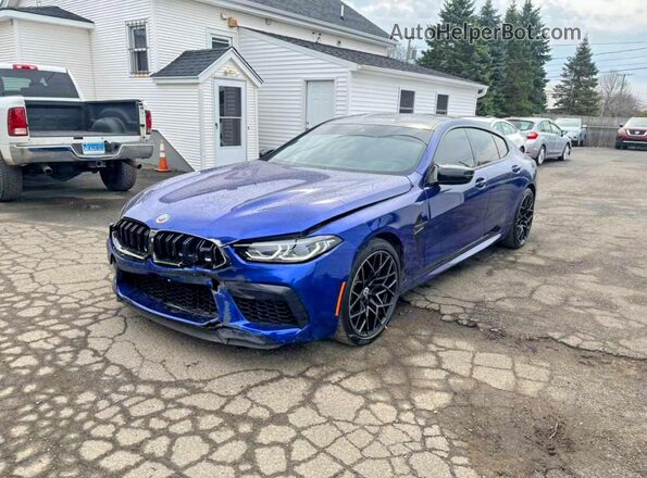 WBSGV0C08PCM43252 2023 BMW M8 Blue Tył lewy
