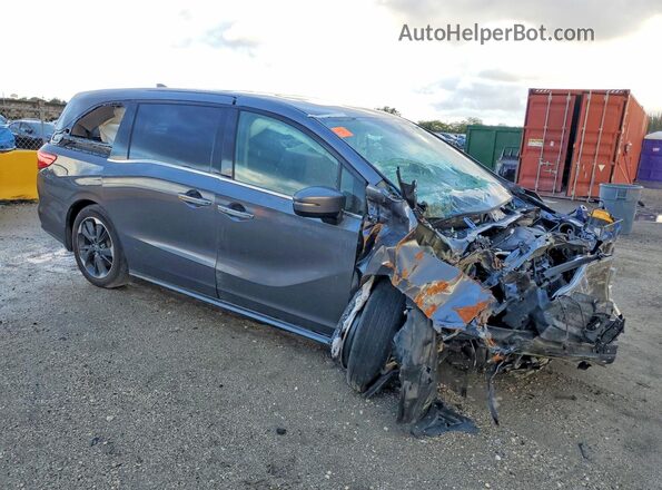 5FNRL6H97RB027179 2024 HONDA ODYSSEY Серый Вид спереди