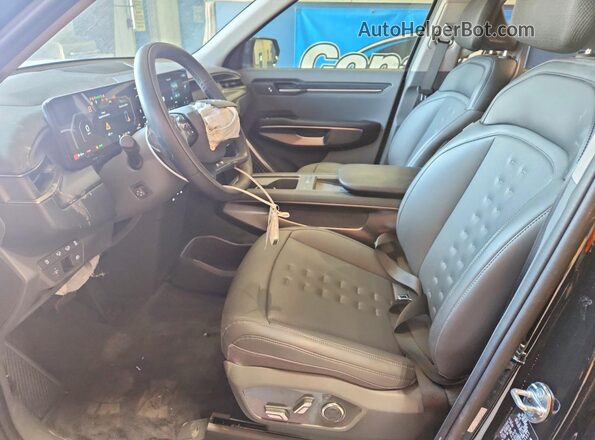 5XYAFFS51TG006807 2026 KIA EV9 Black Widok wnętrza z przodu