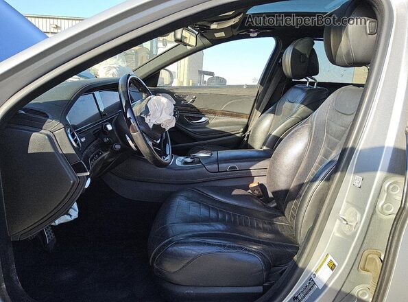 WDDUG8CB0GA214053 2016 MERCEDES-BENZ S-CLASS Silver 