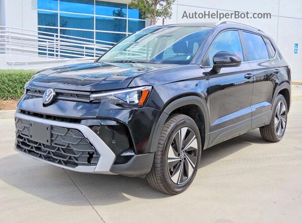 3VVUC7B2XTM013924 2026 VOLKSWAGEN TAOS Black Tył prawy