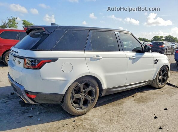 SALWR2RV0KA820384 2019 LAND ROVER RANGE Белый Передняя правая четверть