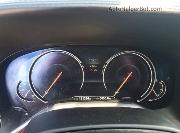 WBA7F0C32HGM22242 2017 BMW 7 SERIES Black უკანა სავარძლების ხედი