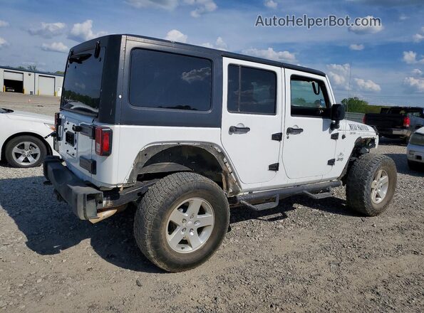 1C4BJWDG9GL189398 2016 JEEP WRANGLER Белый Передняя правая четверть