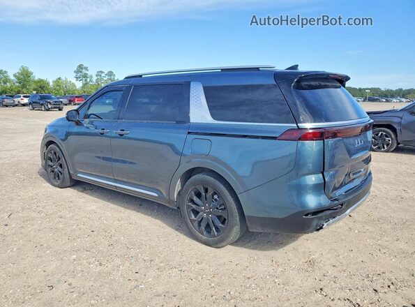 KNDNE5H35N6146160 2022 KIA CARNIVAL Blue Задня права чверть